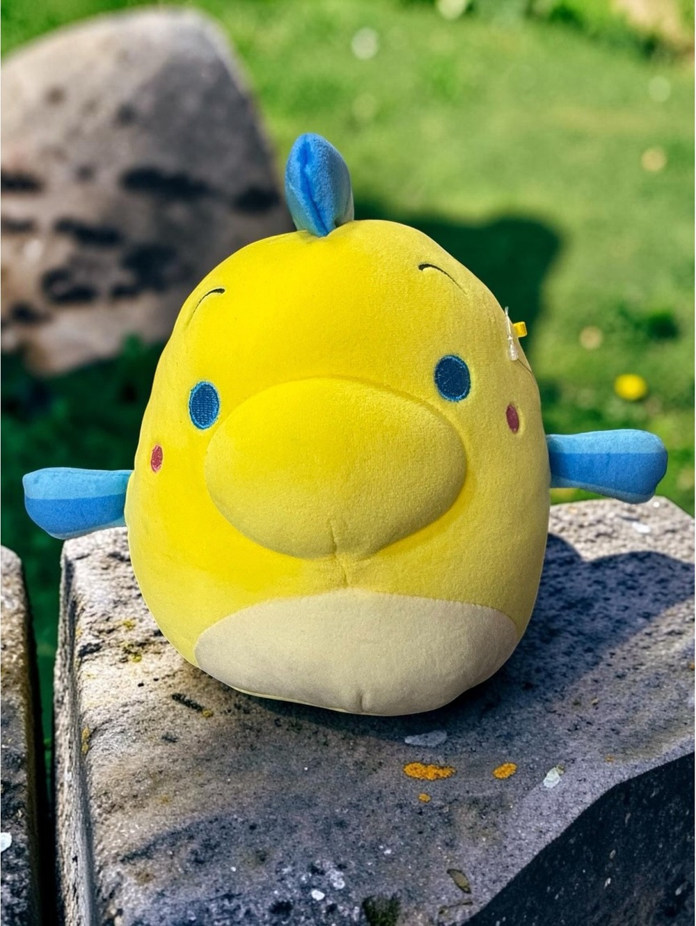 Squishmallows Flounder Disney The Little Mermaid Fish Plush